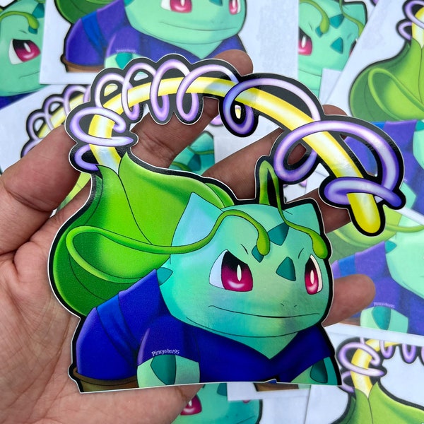 Bulbasaur Piccolo Vinyl Decal (Piccosaur)