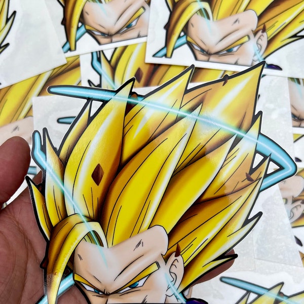 Gohan SSJ 2 Vinyl Decal