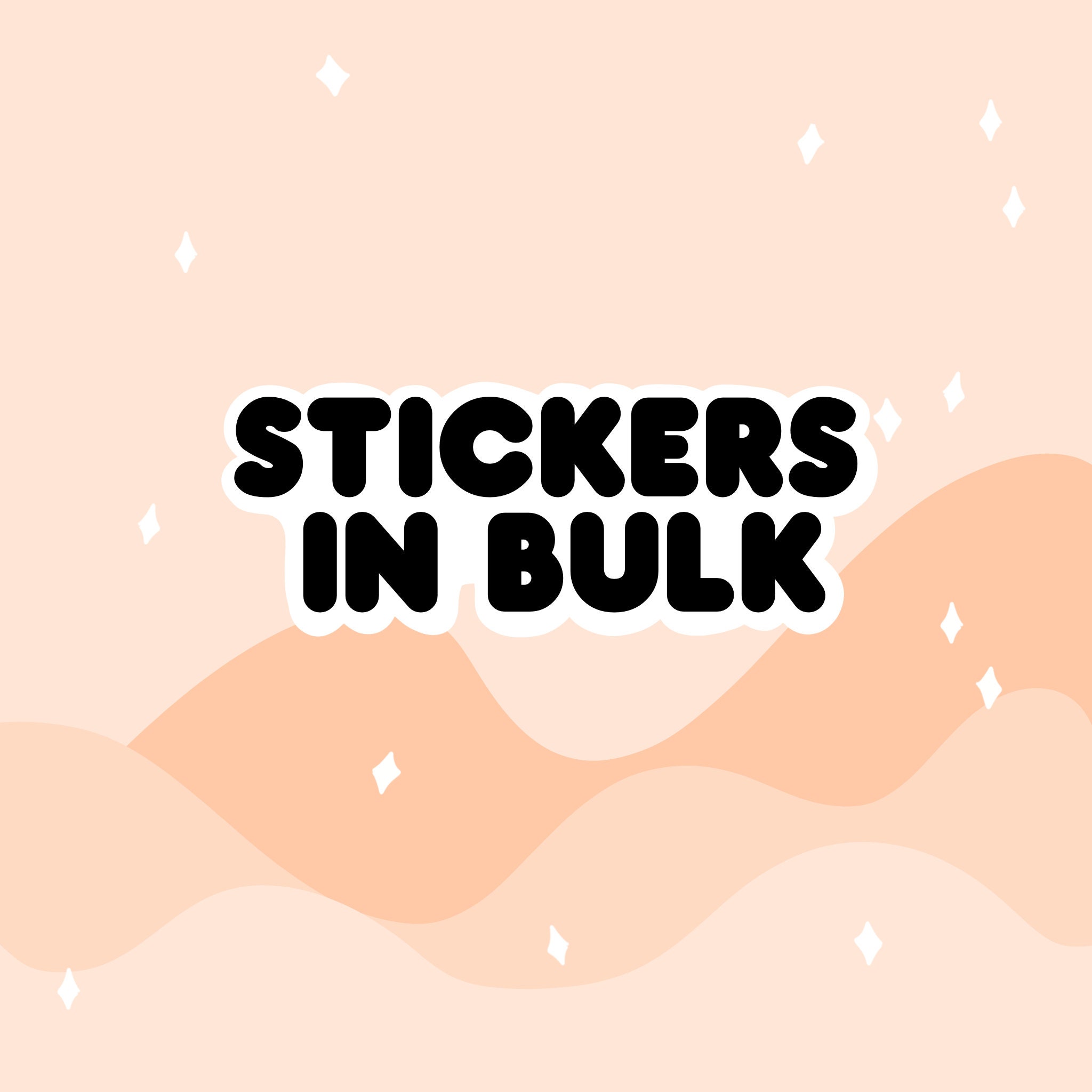 Stickers In Bulk Custom Stickers Etsy
