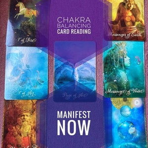 Chakra Balancing Tarot, lecture d'Oracle pour une meilleure manifestation avec PDF téléchargeable