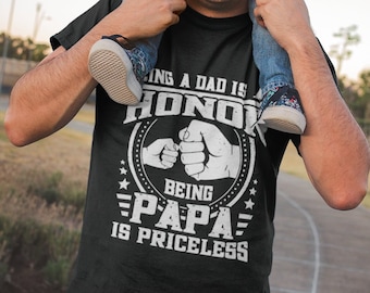 Fathers Day SVG: Honor Dad, Priceless Papa (Digital Download)