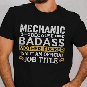 Mechaniker Badass Mutter SVG PNG DXF - Schraubenschlüssel Auto-Mechaniker Design (Digitaler Download)