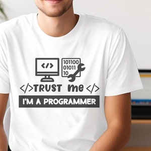 Programmierer SVG: Vertrauen Sie mir, Computer Geek Design (Digitaler Download)