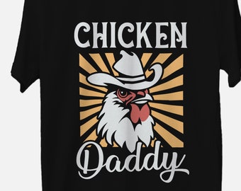 Chicken Daddy SVG: Farmer Chicken Lover Design (Digital Download)