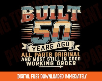 Divertido PNG de 50 cumpleaños, PNG de hito sarcástico, PNG de cumpleaños de anciano, PNG de cumplir cincuenta años, descarga digital