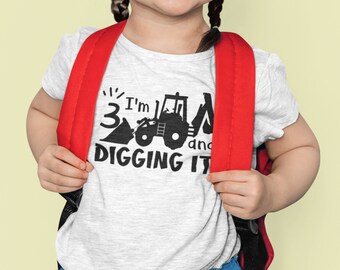 Construction Birthday SVG: 'I'm Digging It' Theme (Digital Download)