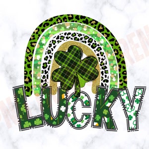 Lucky Shamrock PNG: Retro St Patrick&#39;s Day Leprechaun Hat (Digital File)