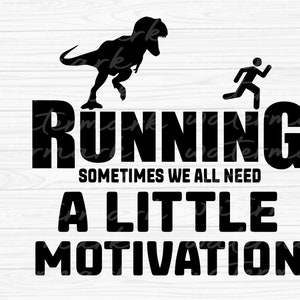 Running Motivation Raptor Runner Svg, Running Svg Funny Dinosaur svg, Funny Running Png