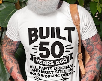 Lustiger 50. Geburtstag svg, Geschenk, das Alter 50 Jahre svg sagt