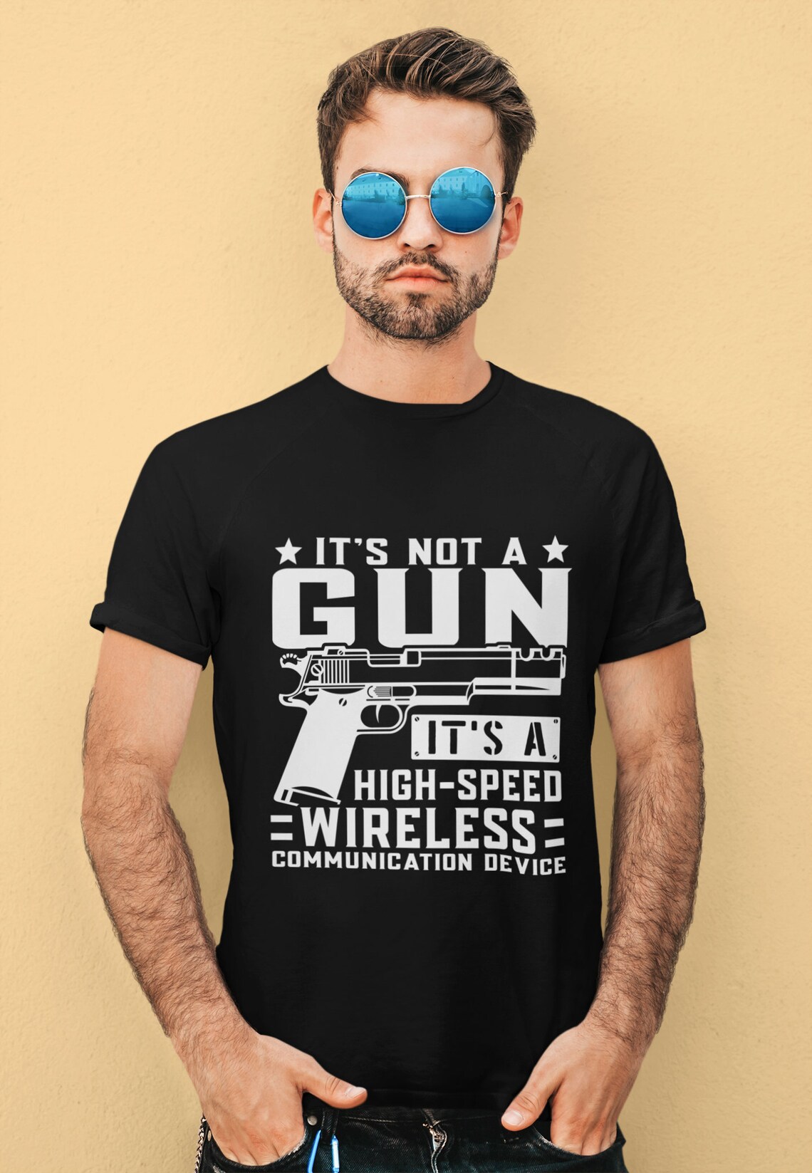 Its Not A Gun Svg Funny Its Not A Gun Weapon Svg Military Etsy