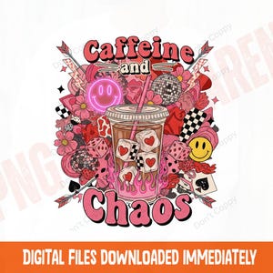 Western Eiskaffee PNG: Grunge Kaktus Design (Digitaler Download)