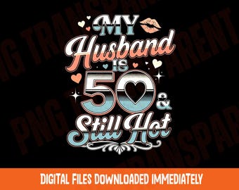 Funny 50th Birthday png Sassy 50th Birthday png Fifty And Fabulous Bday png Digital Download