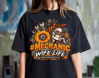 Wiife mechanic png, auto repair png, garage mechanic Digital Download