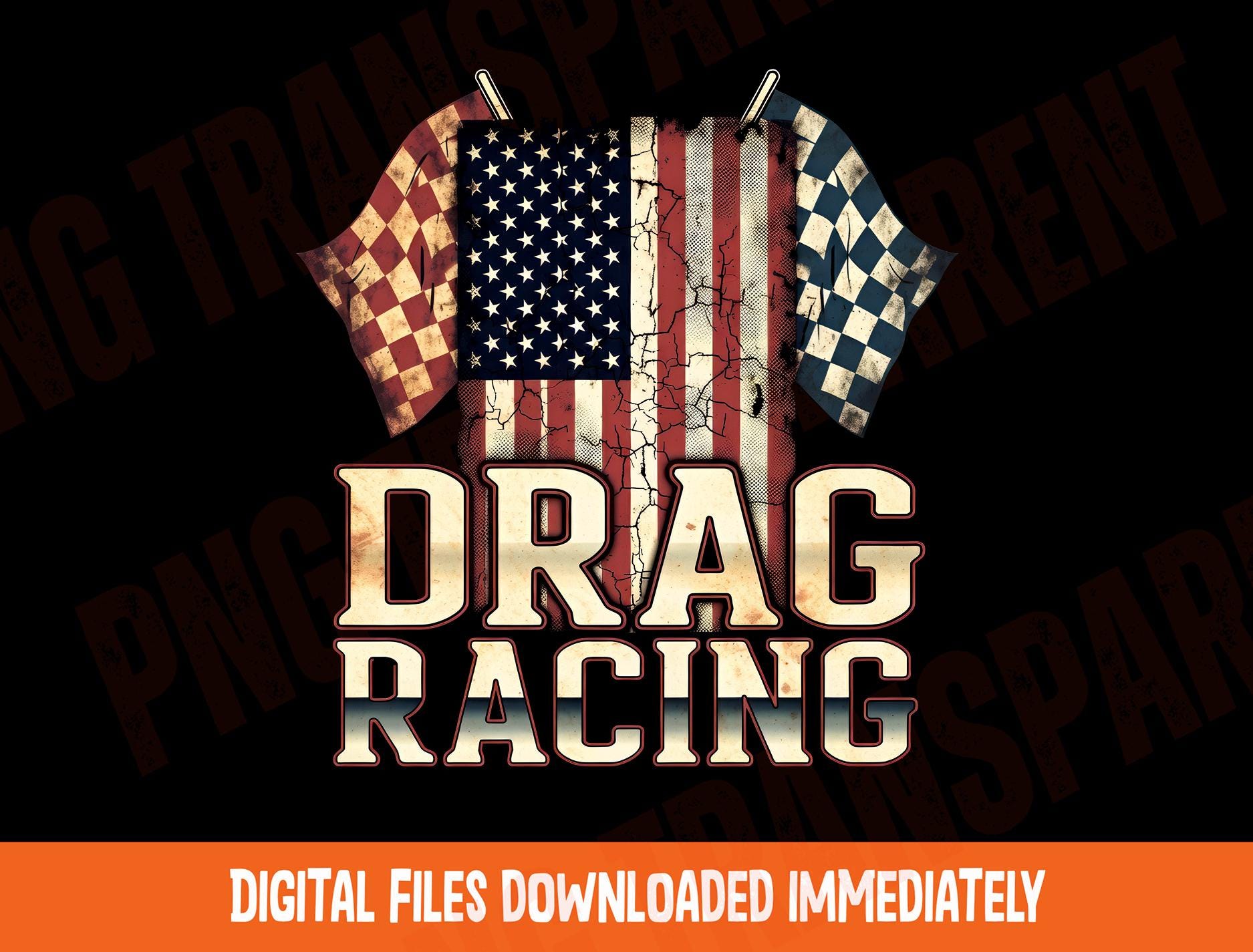 Vintage Drag Racing - Etsy