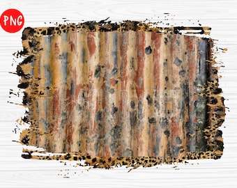 Galvanized Rusty Background PNG Instant Download Sublimation - Etsy