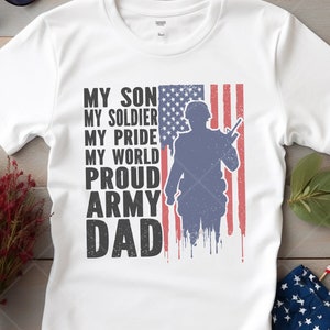 My Son Is A Soldier svg, Hero Proud Army svg, Dad US Military svg