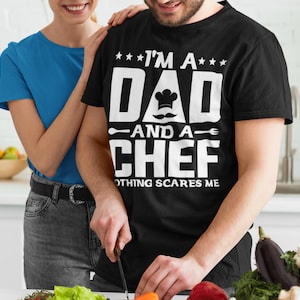 Dad Chef SVG: Kitchen Cooking Cut Files (Digital Download)