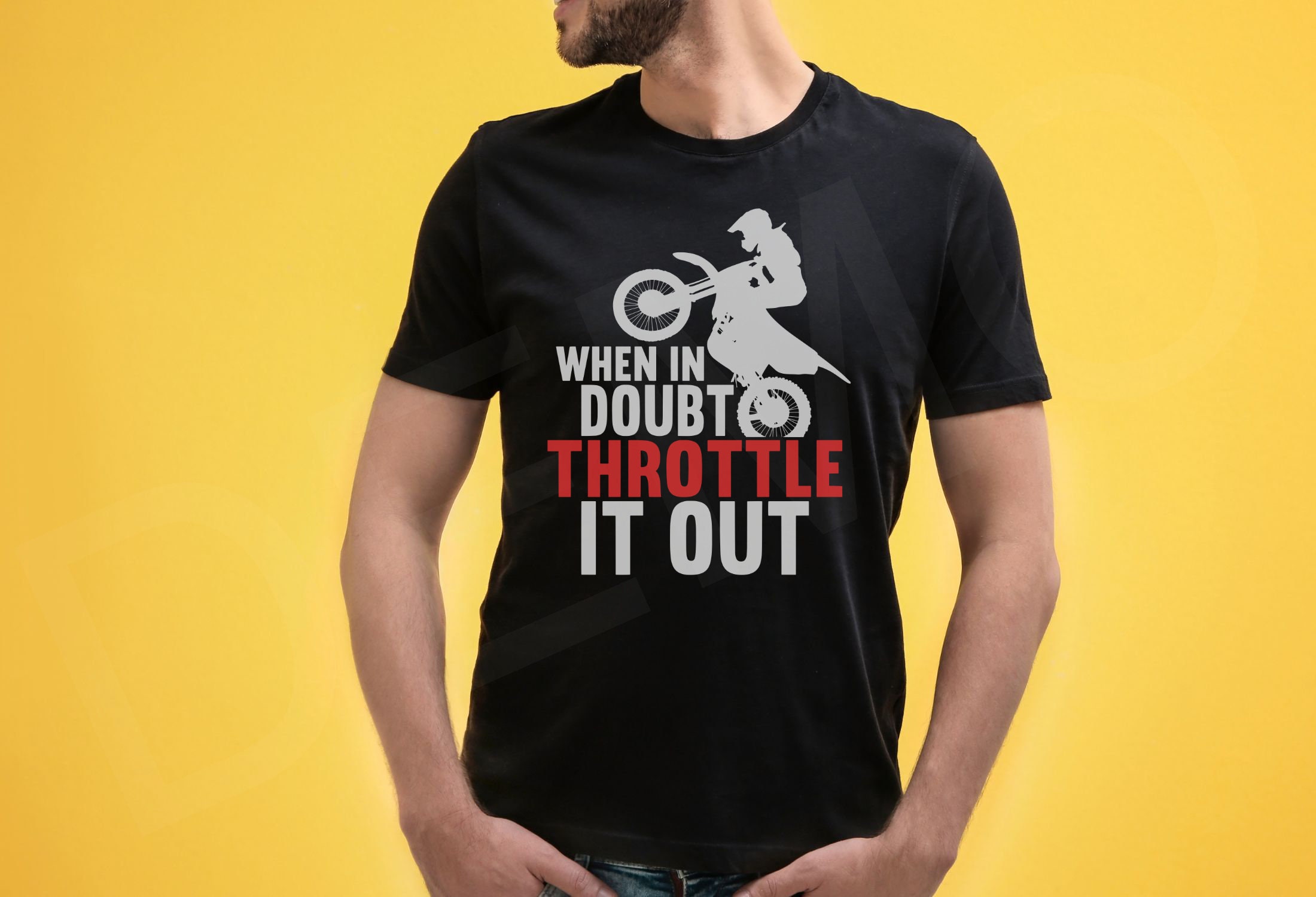 Motocross Svg, When in Doubt Throttle It Out Svg, Dirt Bike Svg, Racing ...