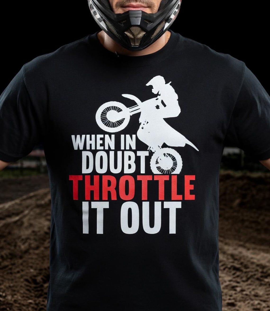 Motocross Svg, When in Doubt Throttle It Out Svg, Dirt Bike Svg, Racing ...