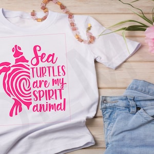 Sea Turtles Are My Spirit Animal, sea turtle svg, ocean svg, turtle png