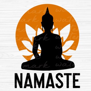 Buddha Vintage Retro Spiritual Quote Buddhism svg, Yoga svg, Meditation svg