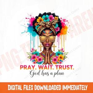 Christian png Black Woman Christian Png, Pray Png, Christian Quotes Png, Sublimation Design Black Woman Png, Black Girl Png
