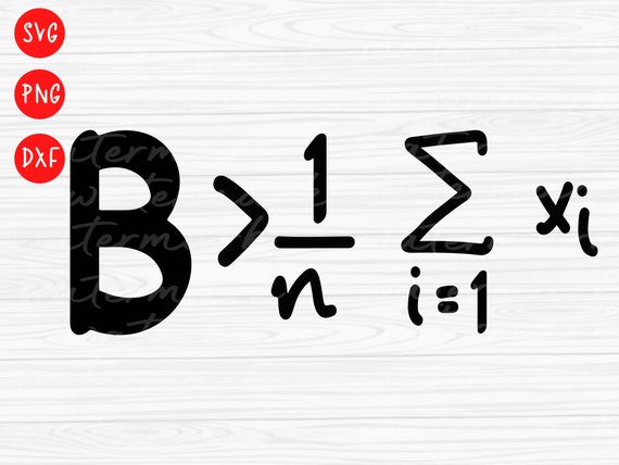 Math Shirt - Be Greater Than Average Math Shirt - Be Greater Than Average