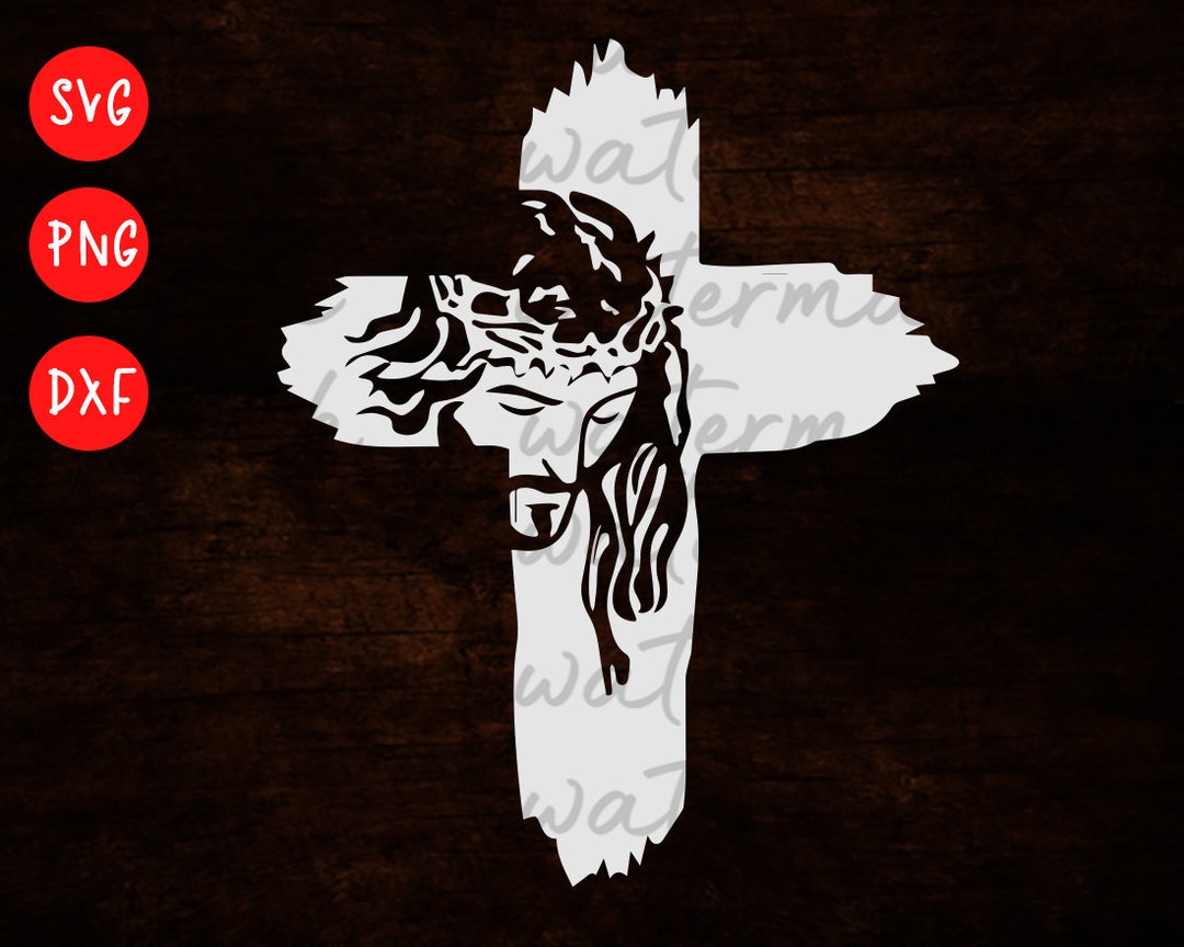 Jesus Cross SVG, Jesus SVG, Cross SVG Jesus Clipart Cross Faith Cross