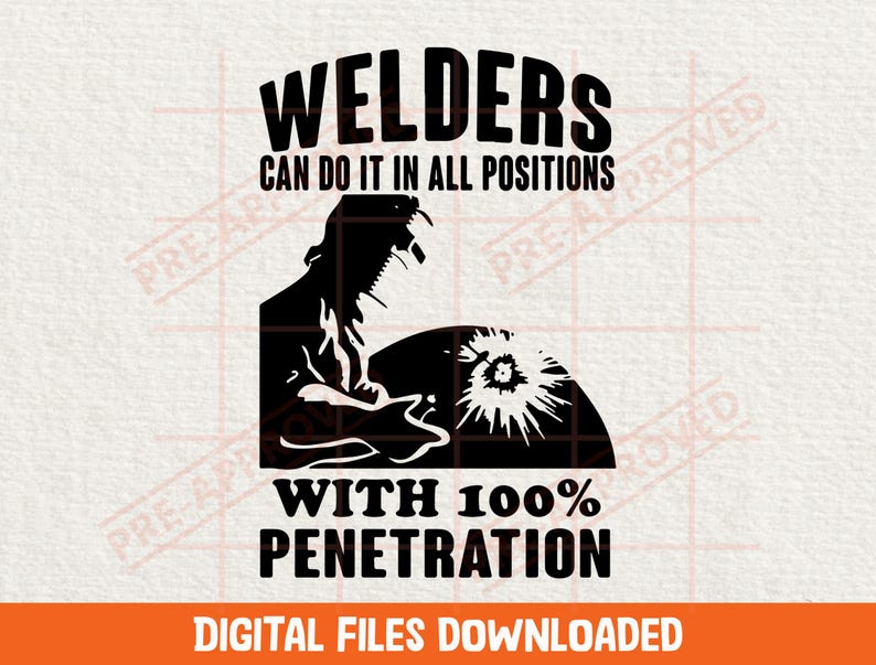 Welder svg png graphic displaying metal fabrication design for custom t-shirt printing.