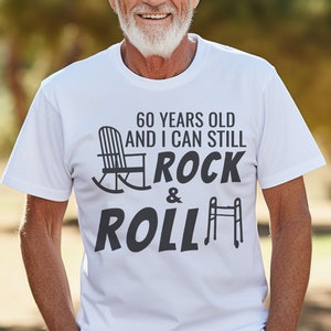Lustiger 60er Geburtstag svg, 60er Geburtstags-Rock svg, 60er-Svg, Papa 60er-Geburtstag png