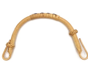 Lackierter Cane Teekanne Griff 13-1 / 2 "W: Handwerk Versorgung für Keramikbehälter oder einzigartige Handtasche