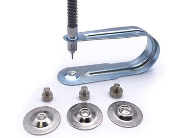 Rhinestone Setter Tool + Nailhead Adapter Set: Vintage "Lauri Setter" Style 2030 by Westrim Crafts