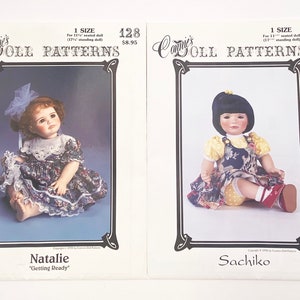 Vintage Connie&#39;s Doll Patterns: Outfits for 11-1/4&quot; Seated Dolls, Natalie & Sachiko