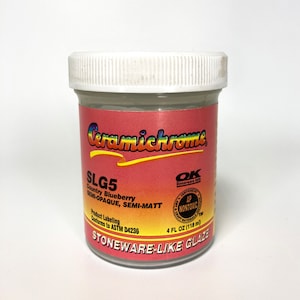 Stoneware-like Glaze 4 oz Jar - Multiple Colors Listed : Vintage Ceramichrome Ceramic Glazes
