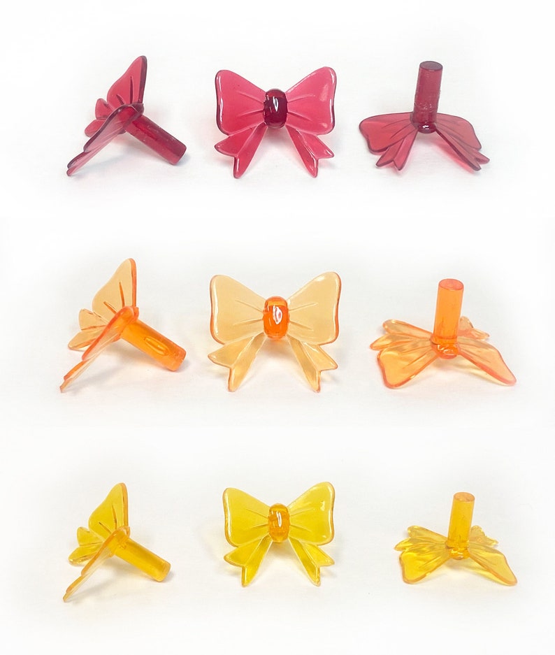 Vintage Bow Lights for Ceramic Trees: Available in various colors Lot of 90 image 2