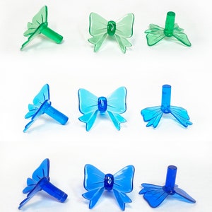 Vintage Bow Lights for Ceramic Trees: Available in various colors Lot of 90 image 3