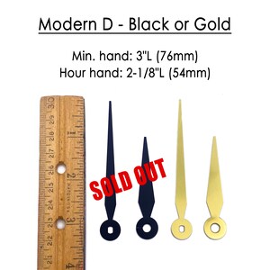 TAKANE Quartz Clock Movement – Pendulum Movement With 1 1/4" Long Shaft & Spade Hands