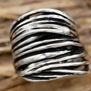 Anello originale Sterling Silver String