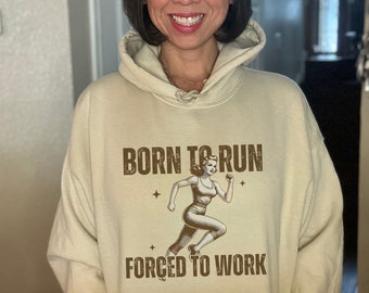 Gift for Runner, Running Hoodie, Run Sweatshirt, Marathon Sweatshirt, Half Marathon Hoodie, Running Gift, New Runner Gift, Run Hoodie,  Run