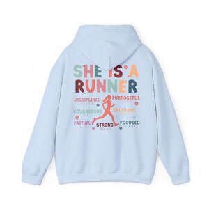 Christian Running Hoodie, Gift for Runner, Marathon Running Hoodie, Half Marathon Running Hoodie, Running Mama, Running Gift, Runner Shirt image 9