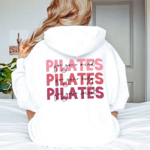 Pilates Hoodie Pilates Sweatshirt Pilates Shirt Pilates Gift Pilates Instructor Gift Cute Pilates Shirt Shirt for Pilates Teacher Workout