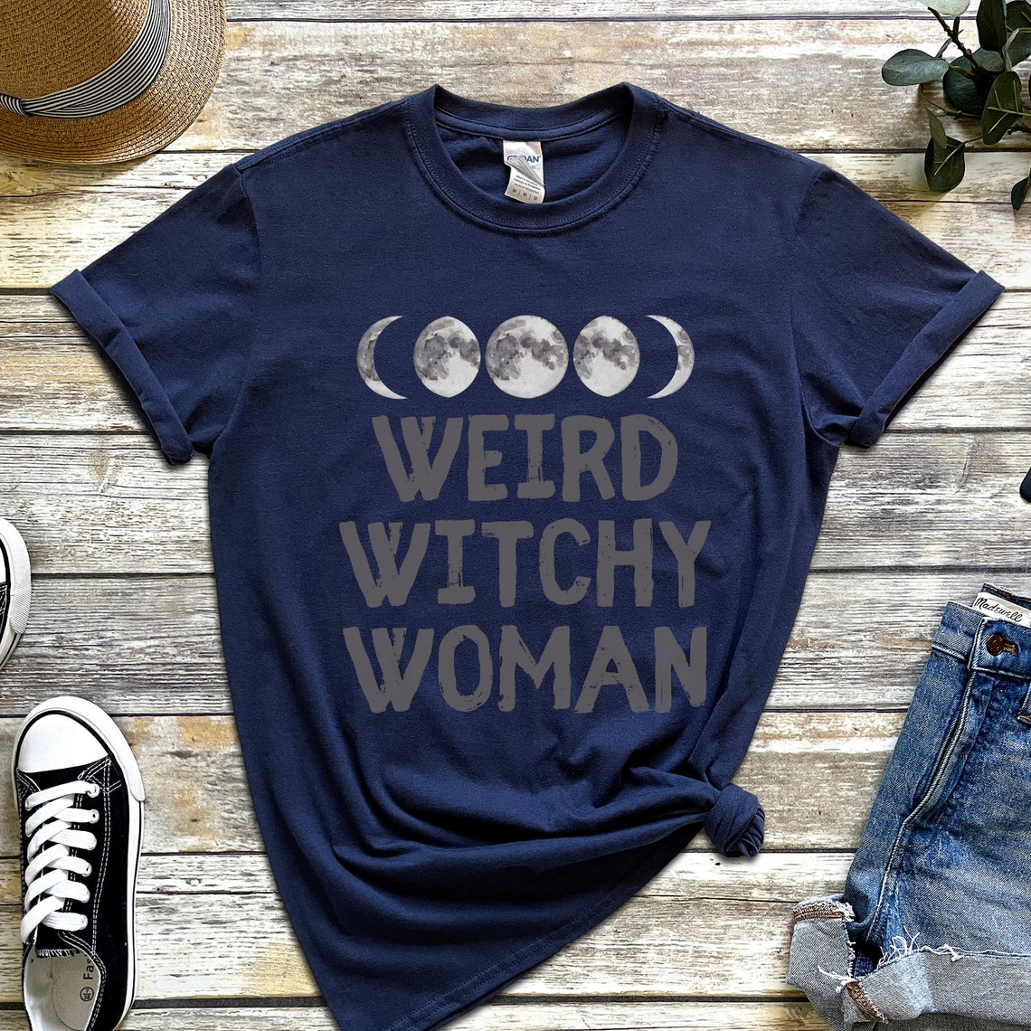 Witchy Woman Witchcraft Witch T Shirt Witch Tshirt Magic T | Etsy