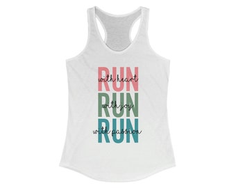 RUNNING Tank for Women Running Shirt for Marathon Running Tank for Women's Running Shirt Half Marathon Runner Tank for Working Out Gift Run