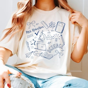 Science Teacher Tshirt, Scientist Tshirt, Science Department Shirt, Gift for Teacher, Biology Teacher Shirt, Chemistry Shirt, Physics Shirt