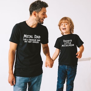 Metal Dad T-shirt: Heavy Metal Music Shirt, Metalhead Gift