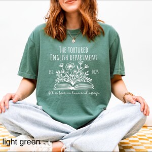 English Teacher T-Shirt: Reading & Essay Design, Back to School