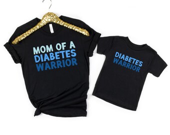 Diabetes Shirt Diabetes Awareness Type 1 Diabetes Shirt Kids Type 1 Diabetes Mom  Diabetes Awareness Month Diabetes Dad Shirt T1D Shirt Mom
