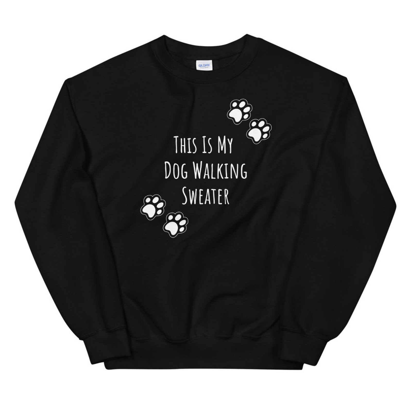Dog Walking Sweatshirt Gift for Dog Walkers Gift for Dog Etsy