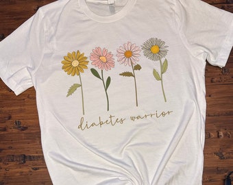 Type 1 Diabetes Mom T-shirt, In November We Wear Blue, Type 1 Diabetes Awareness, Type 1 Diabetic Shirt, Diabetes Mom, Boho Diabetes T-shirt