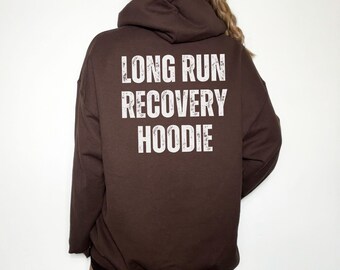 Gift for Runner, Long Running Hoodie, Run Sweatshirt, Marathon Sweatshirt, Half Marathon Hoodie, Running Gift, New Runner, Run Hoodie